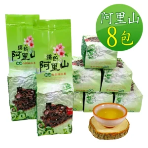 【不葉城】龍源茶品 阿里山珍藏奇茗烏龍茶葉150gx8包