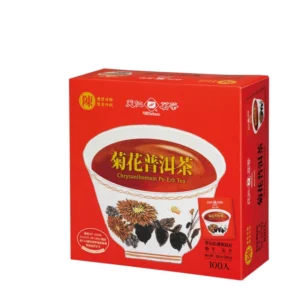 【不葉城】天仁茗茶 菊花普洱茶袋茶防潮包茶包2gx100包